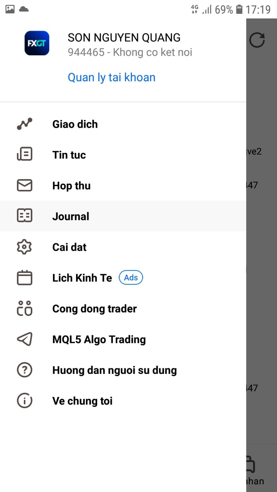 Sàn FXGT lừa đảo