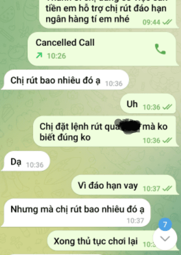 Nhân viên TMGM ko cho tôi rút tiền