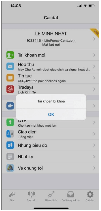 SÀN LITEFFINANCE LỪA ĐẢO TỰ ĐỘNG XÓA TÀI KHOẢN NGƯỜI DÙNG - Image 4