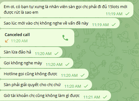 Nhân viên TMGM ko cho tôi rút tiền - Image 2